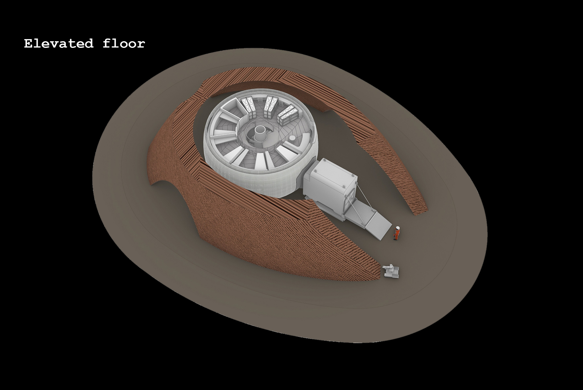 Elevated-floor